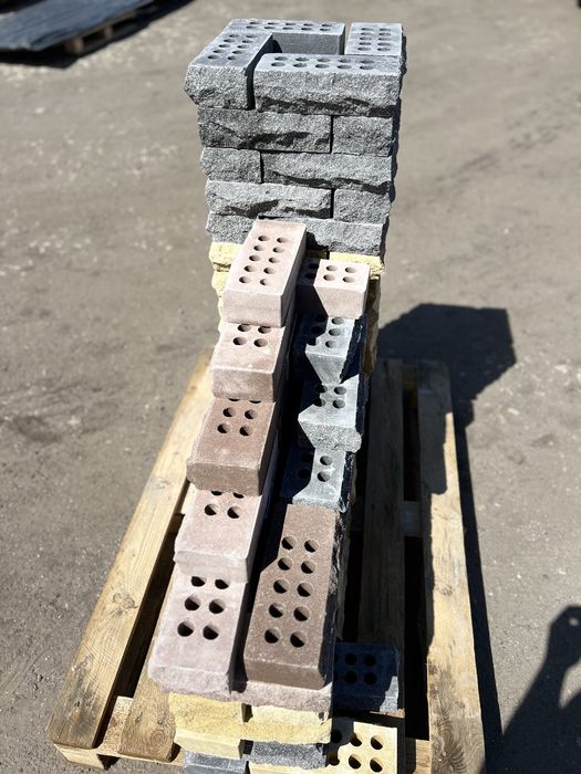 цегла рвана для паркану цегла для стовпчиків