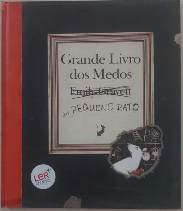 Livro “Grande Livro dos Medos do Pequeno Rato” de Emily Gravett – NOVO