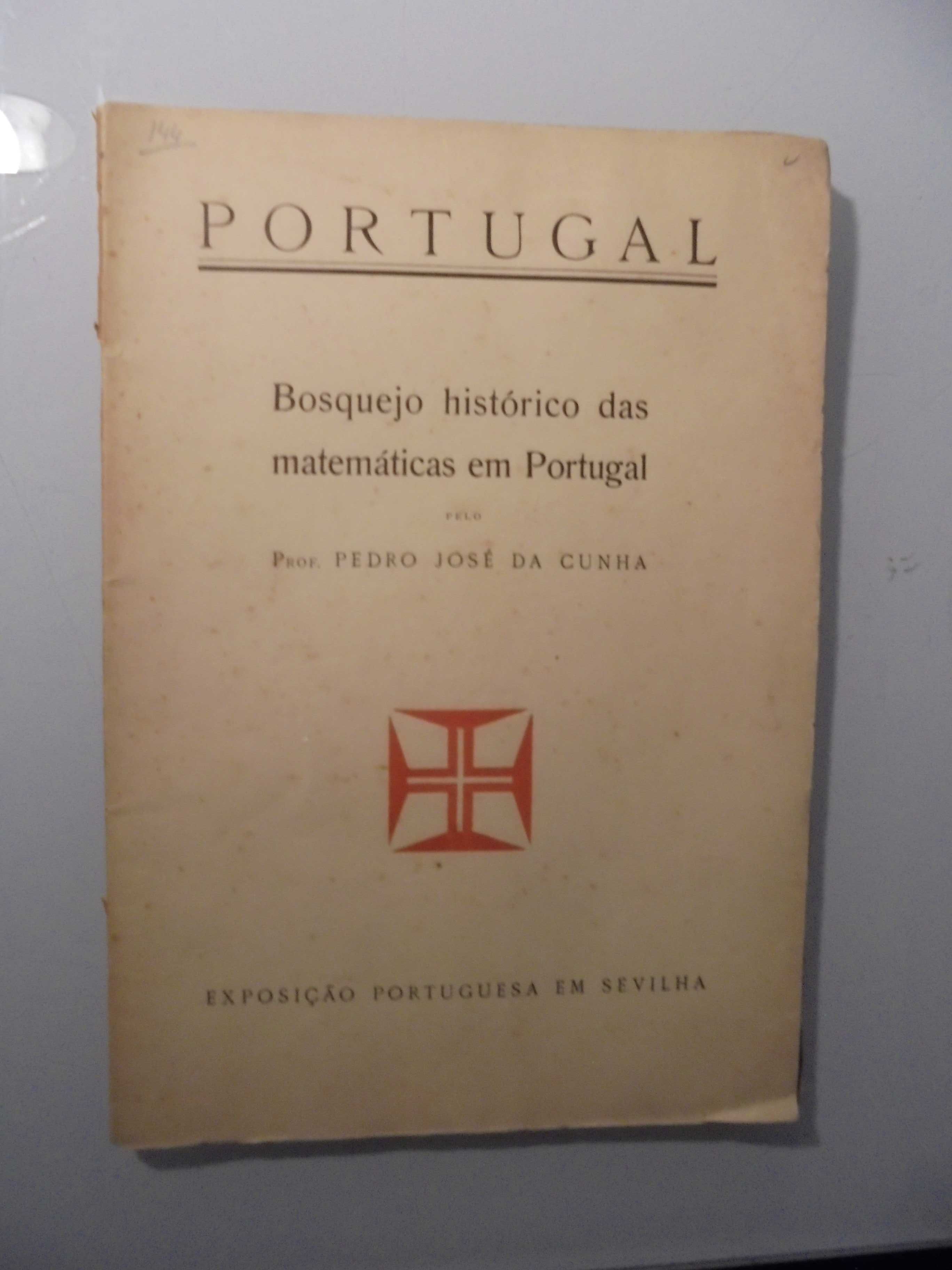 Cunha (Pedro José da);Bosquejo Histórico das Matemáticas em Portugal