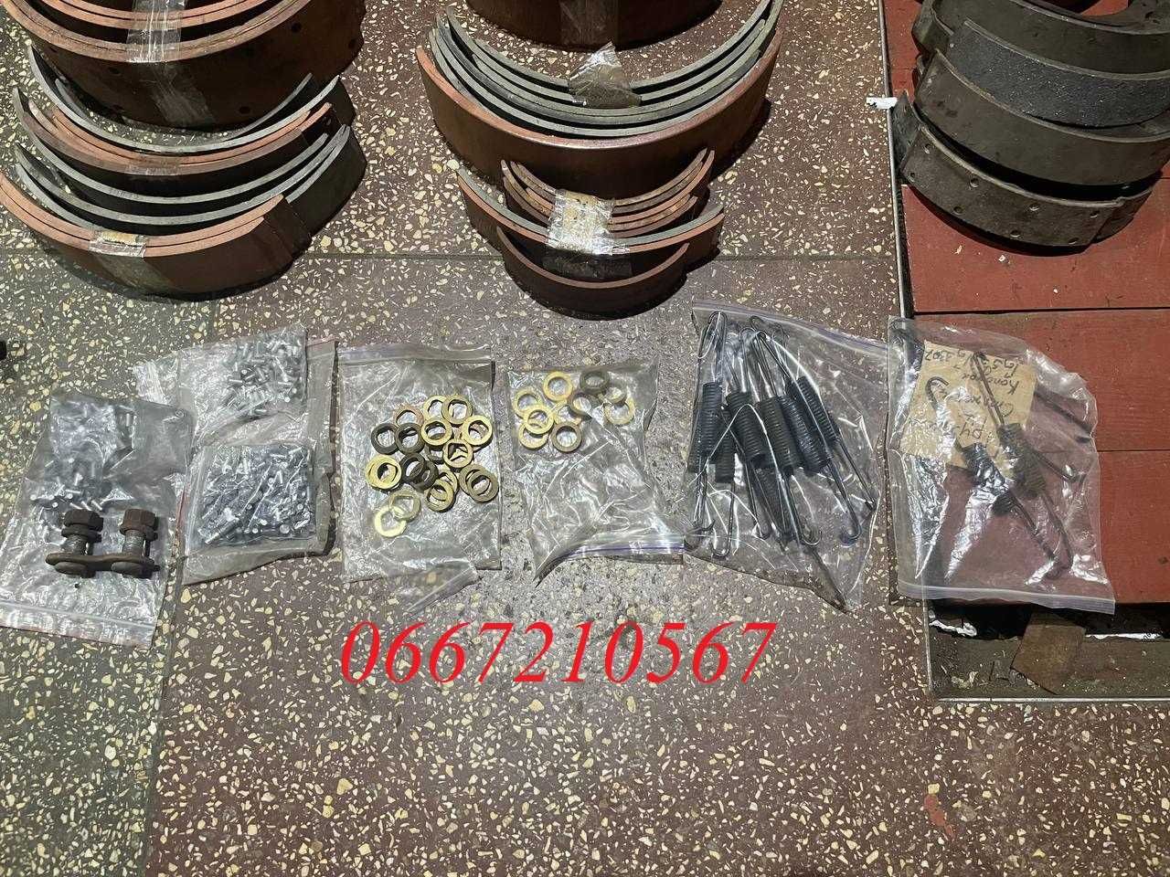 Колодки тормозні, накладки Уаз Волга, Газ 53, Газ 66, Газ 3307, Зіл