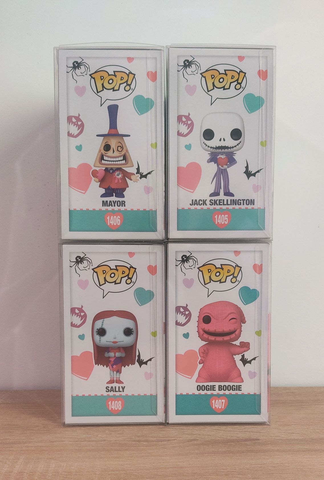 Funko Pop * SET Jack #1405 Mayor #1406 Oogie Boogie #1407 Sally #1408