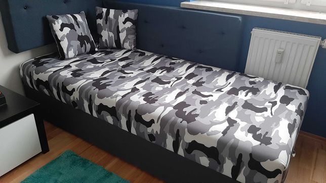 Tapczan KAJTEK (łóżko) - kolor: Moro szary