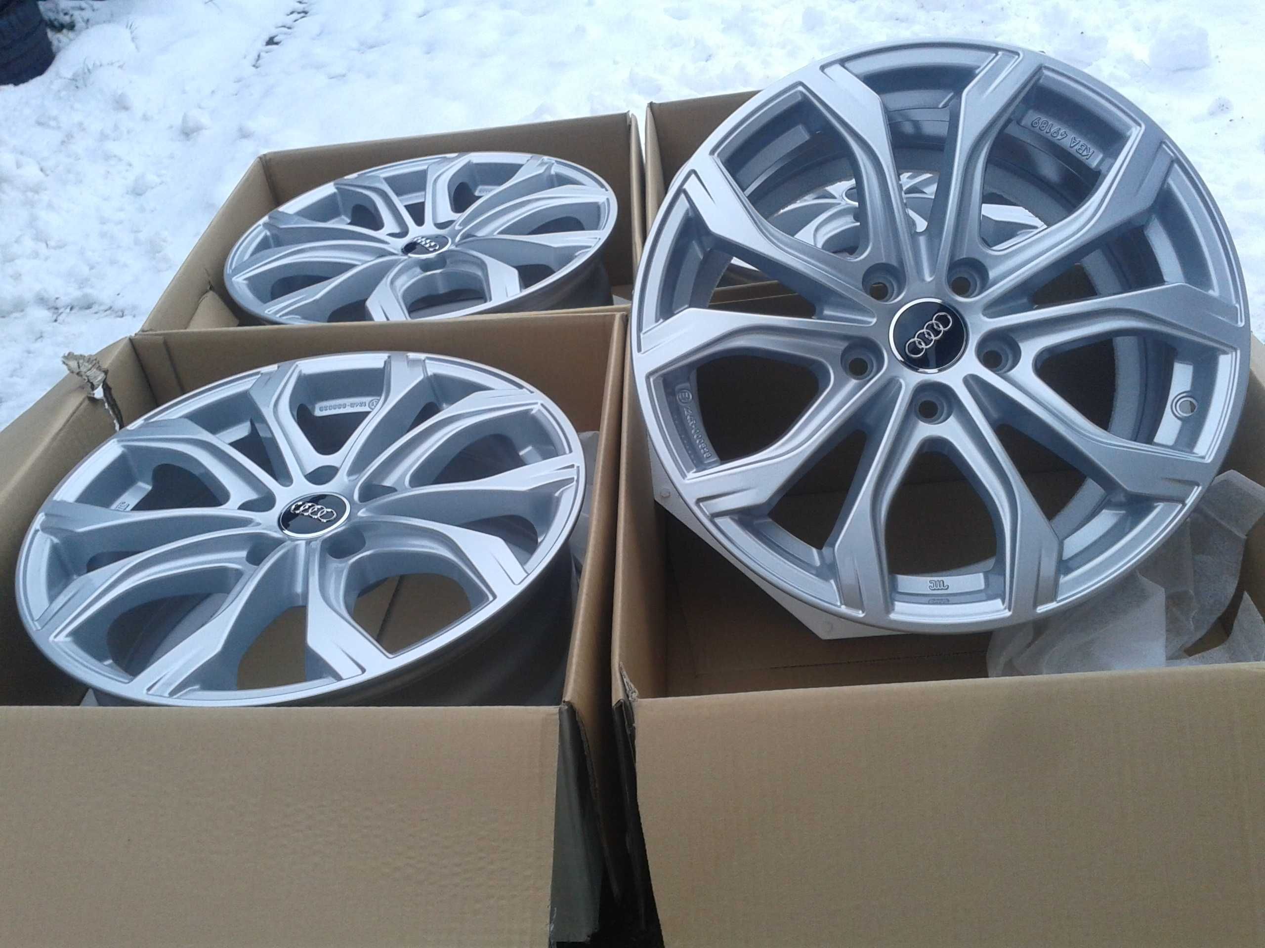 nowe felgi r18 audi a3 a4 a5 a6 b7 b8 b9 c6 c7 c8 q5 q3 q2 mielec a8