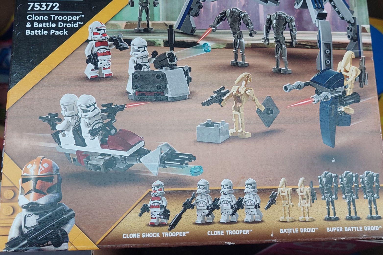 Nowy zestaw klocków Lego Star Wars 75372, Clone Trooper&Battle Droid