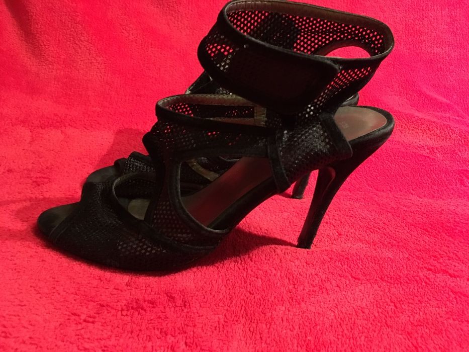 Seksowne Szpilki 38 fiore collection siateczka