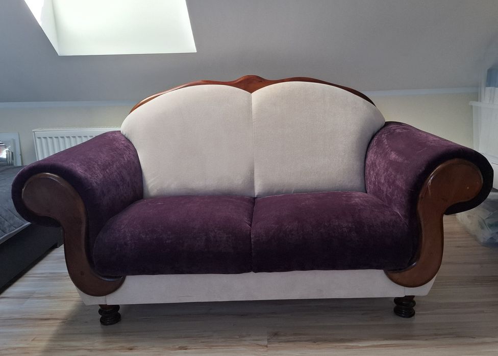 Sofa dwuosobowa nierozkladana