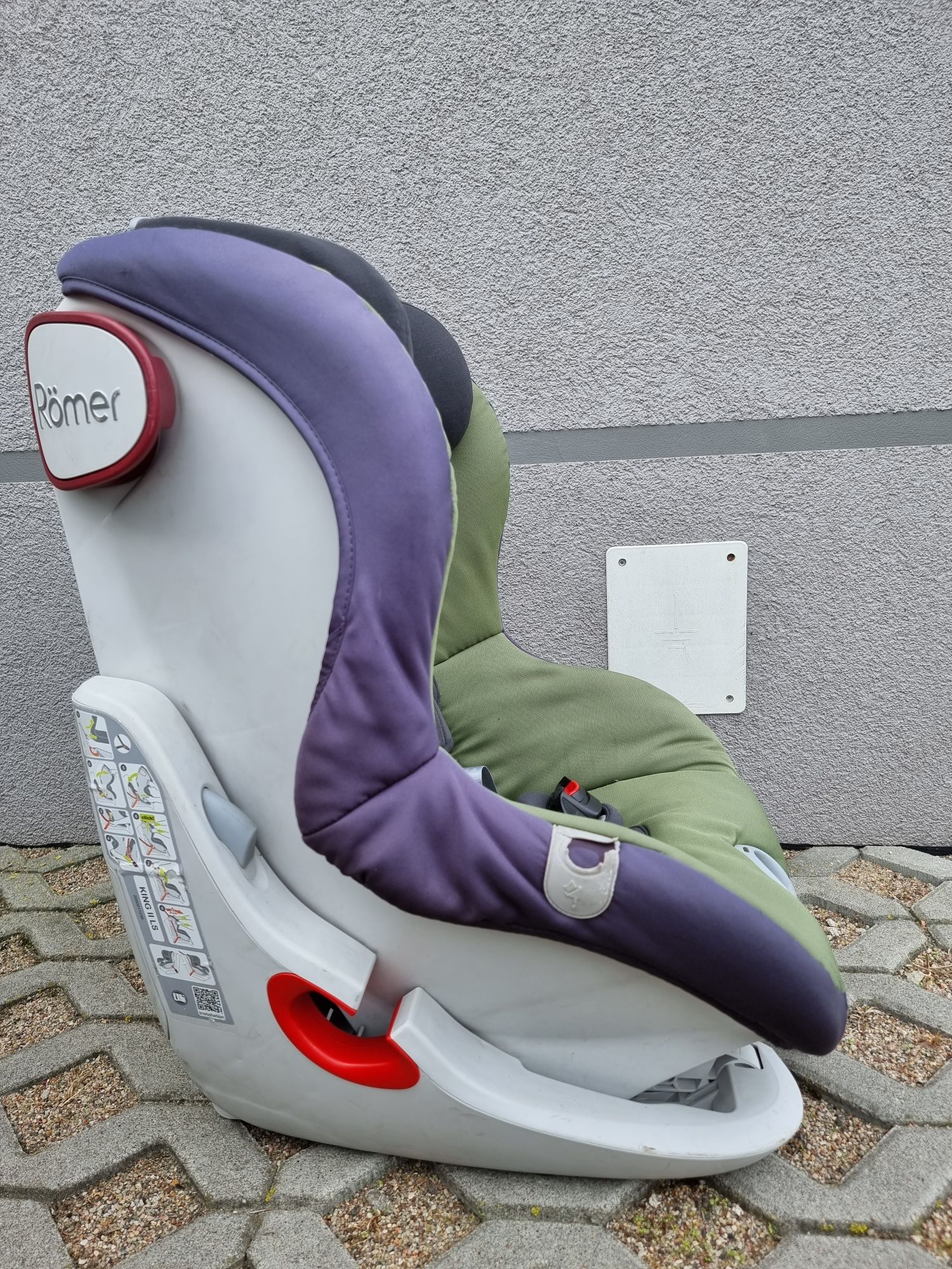 Fotelik samochodowy britax romer king LS  II 9-18kg