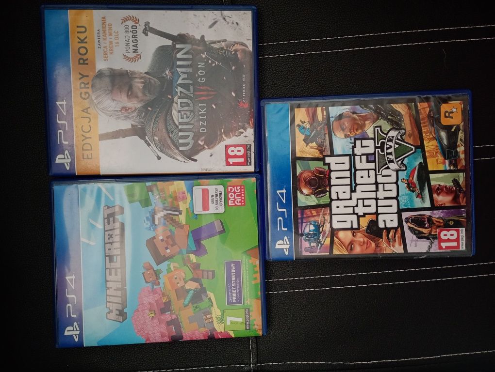 PlayStation 4 slim 1tb |BEZ PADA| z trzema grami