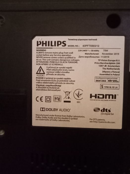 Telewizor Philips 43cale LED