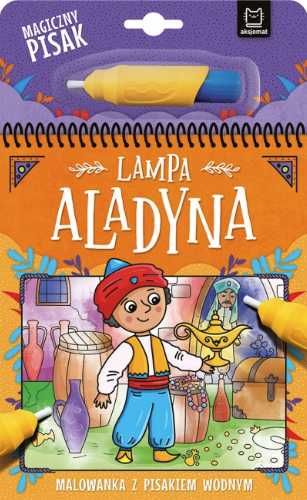 Lampa Aladyna. Malowanka z pisakiem wodnym - Anna Podgórska