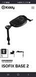 Baza ISOFIX do fotelika Kiddy Evoluna 0-13 oraz fotelik Kiddy
