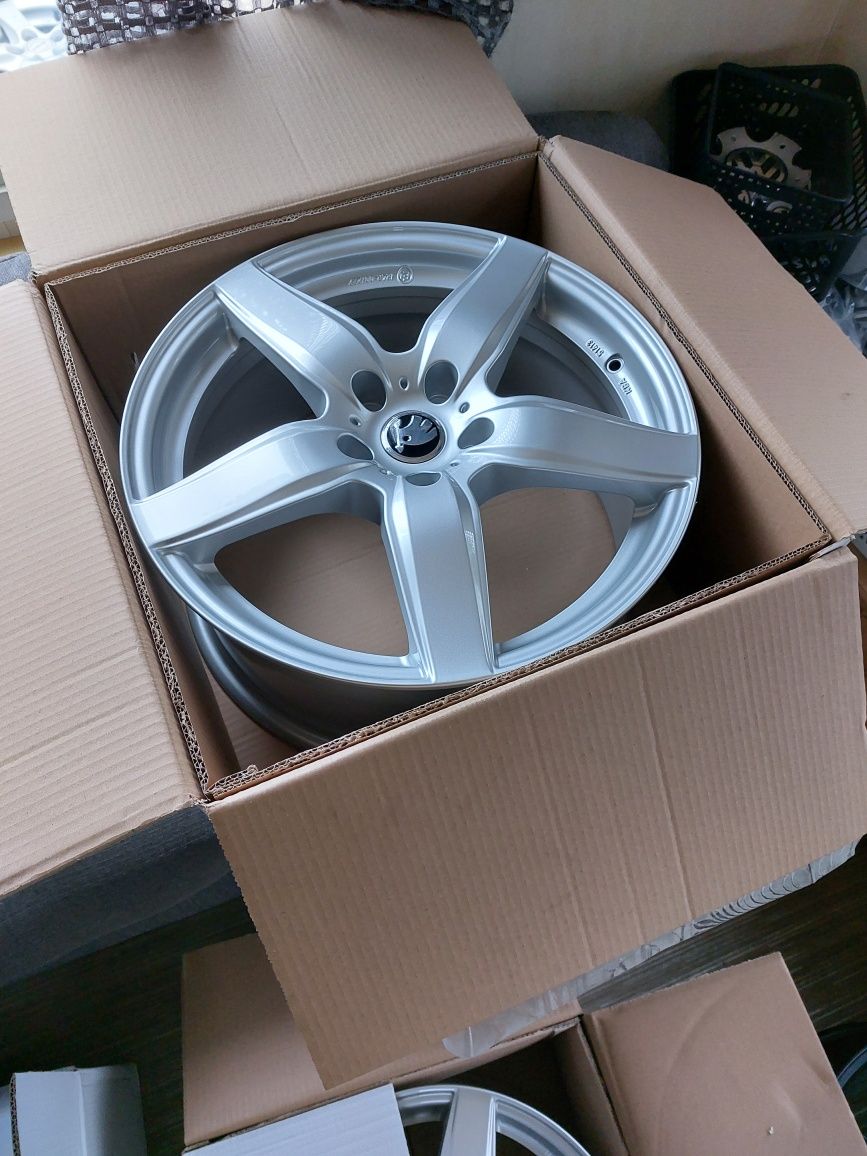 Nowe felgi alu 18 cali 5x112 Skoda Octavia, Superb. Dezent Niemcy.