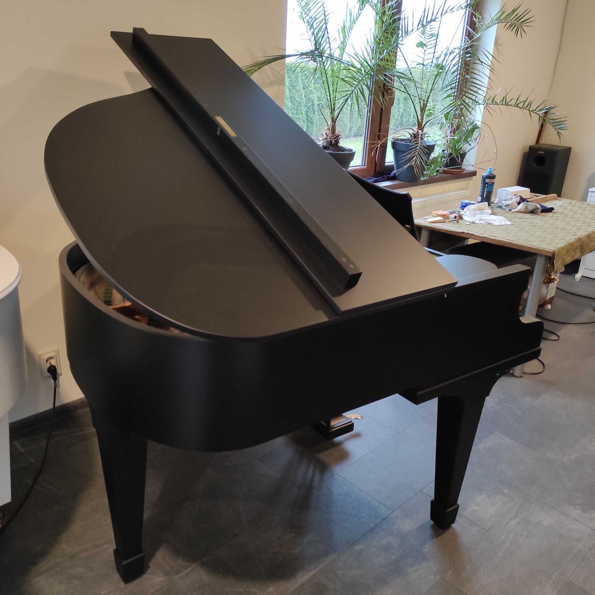 Fortepian C. Bechstein mod 140 po gruntownej renowacji, czarny