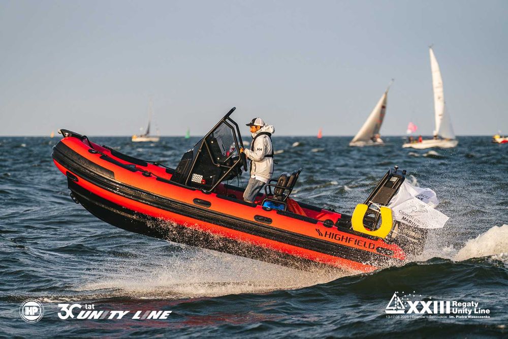 RIB łódź motorowa Highfield Patrol 540 + Yamaha F115XB