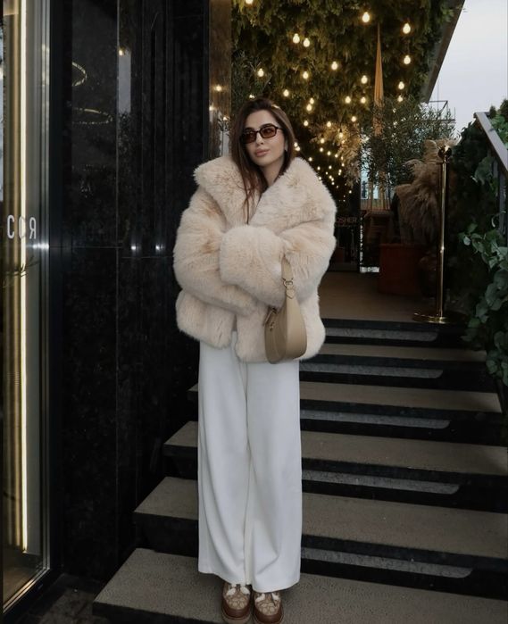 Шубка, еко-хутро на підкладці