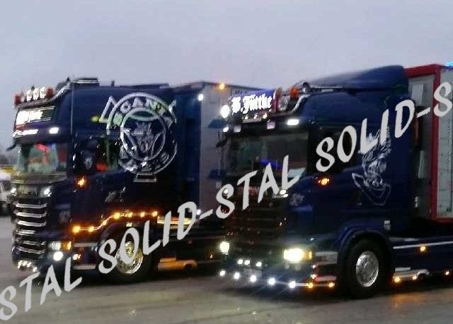 Orurowanie BOCZNE / POD DRZWI SCANIA R Topline Streamline highline