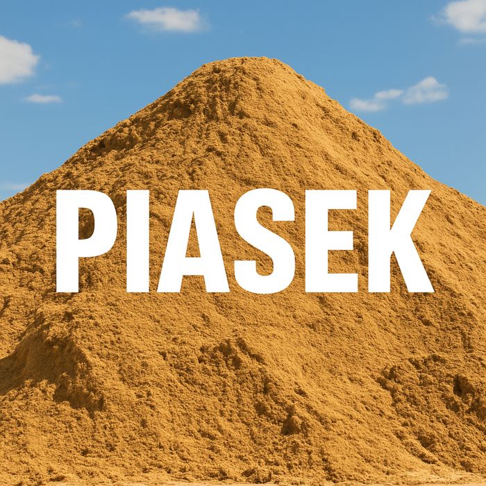 Piasek budowlany zasypowy fundamenty transport
