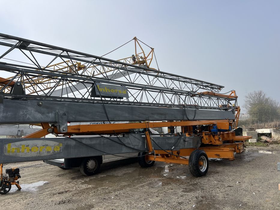 Grua hidraulica 22 metros monotrifasica