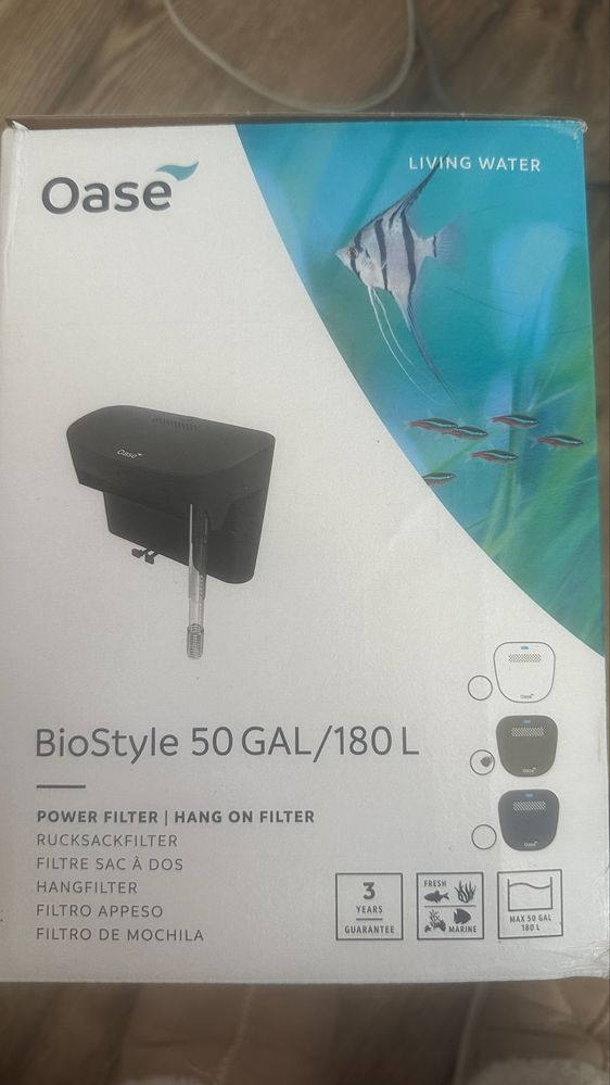 Biostyle 180 L filtr akwarium oase Nowy
