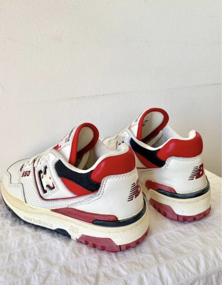 Sneakers New Balance 550 Premium Vintage Red 37.5