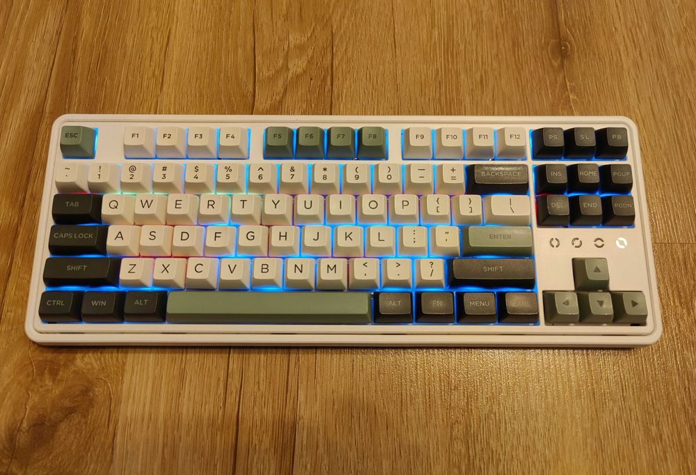 FL ESPORTS CMK87 SAM RGB Kailh MX Cool Mint Switch