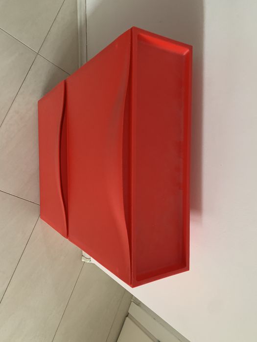 2 szt szafka na buty Ikea trones czerwona