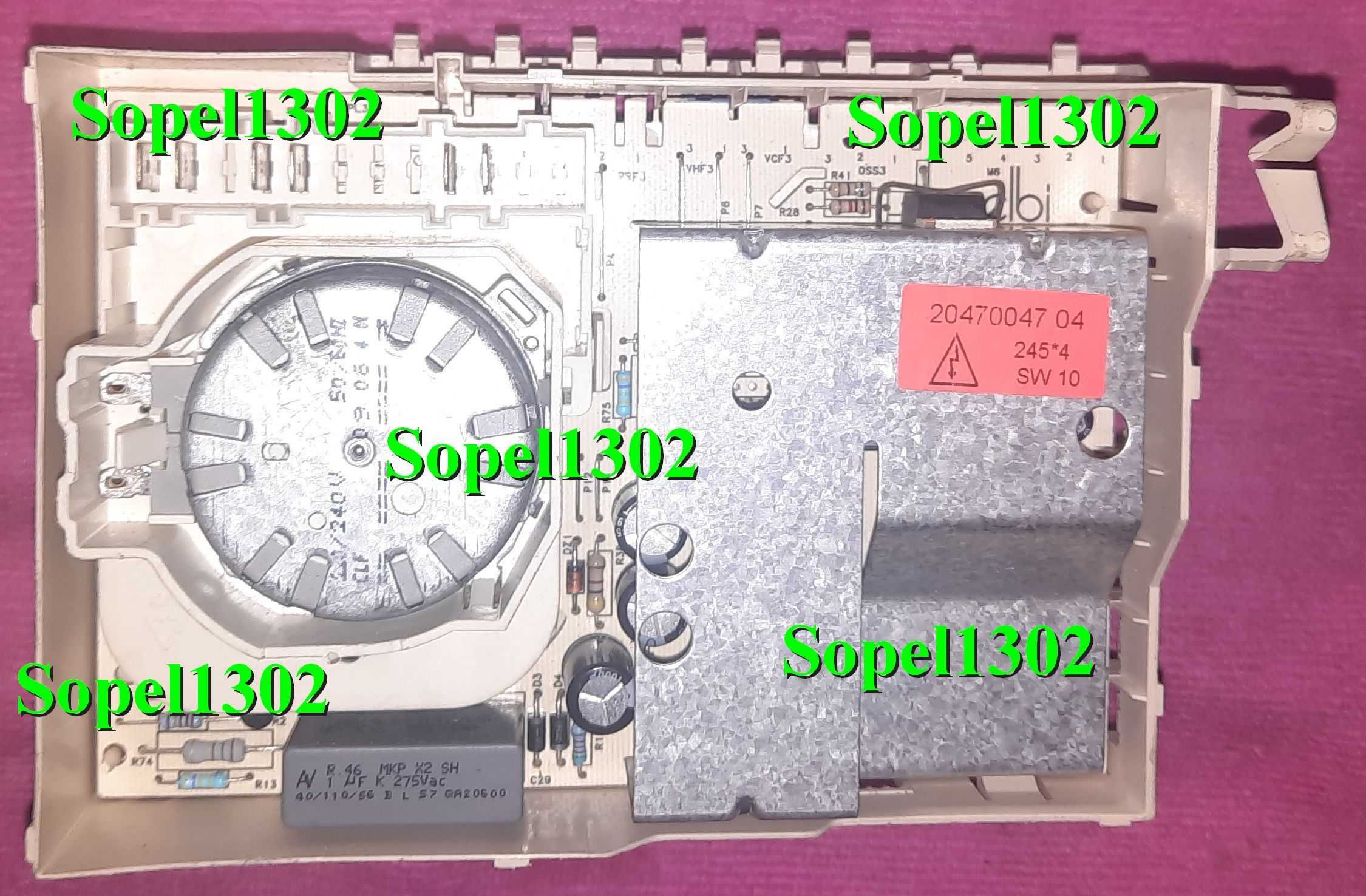 Programator moduł pralki Whirlpool, Bauknecht W 1014/45 MPA.