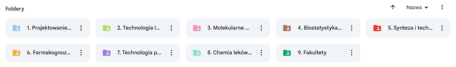 Notatki 3 rok Farmacji UMP