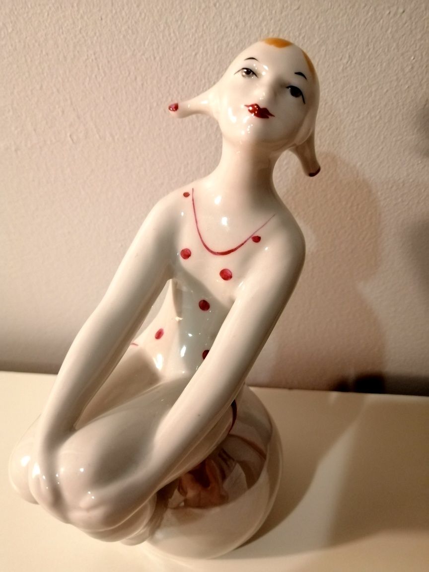 Figurka porcelana Lomonosow ZSRR Mińsk