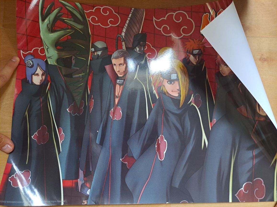 Zestaw akcesoriów Naruto.