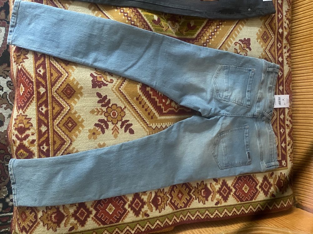 Джинси чоловічі slim, розмір 34, блакитного кольору