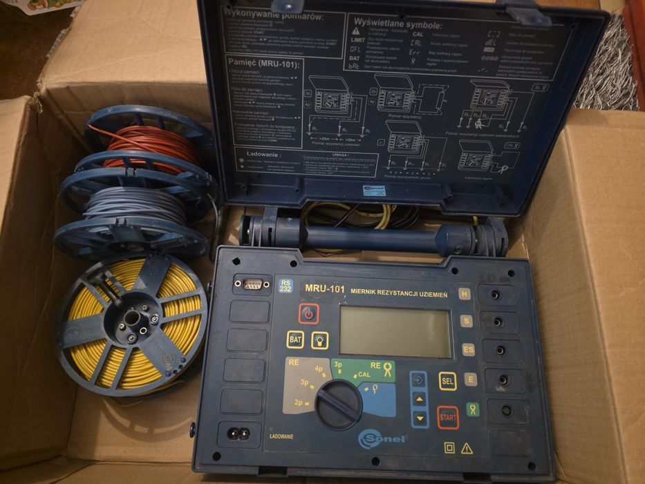 Sonel MRU-101 Miernik Rezystancji uziemienia