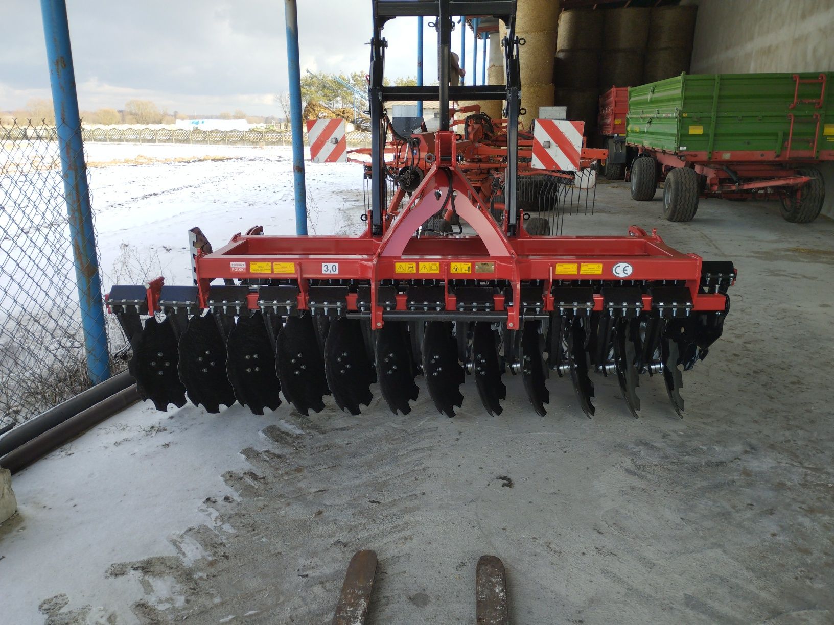 Sprzedam  agregat talerzowy janpol nowy 3m