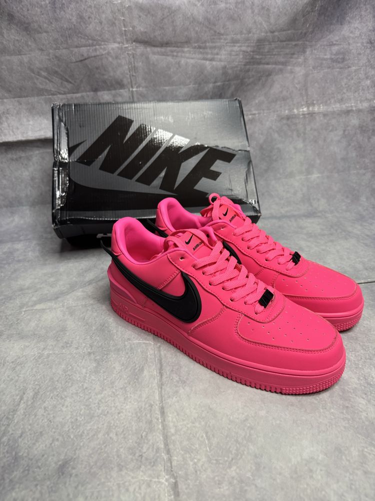 Кроссовки Nike Ambush, найк амбуш , force 1 , Pink Black , 43 , 44