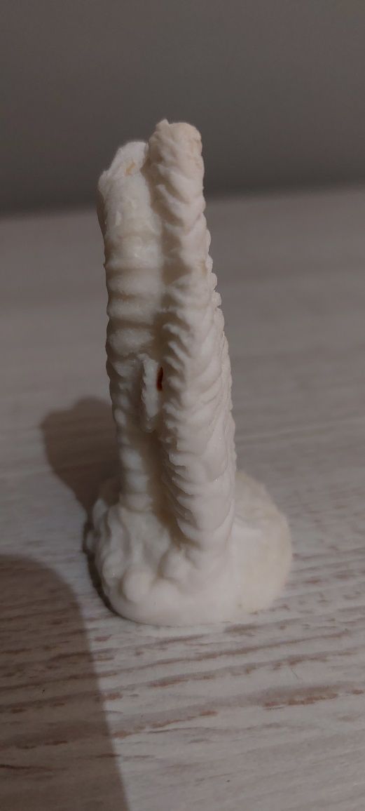 Konik morski figurka, statuetka biała