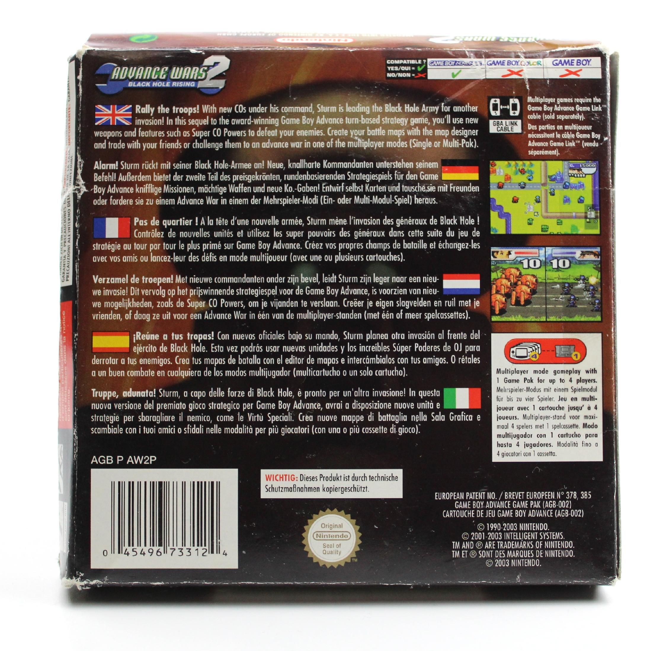 Gra Advance Wars 2 Nintendo Game Boy Advance