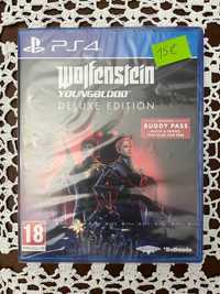 Wolfenstein: Youngblood (Deluxe Edition) (PS4, 2019) (NOVO e SELADO)