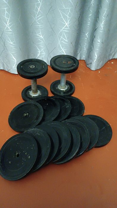 Продам гантели наборные