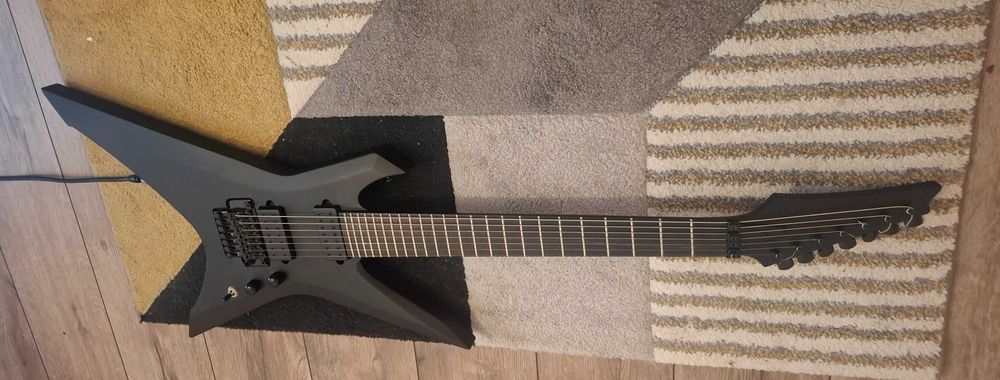 Ibanez Iron Label XPTB720-BKF Black Flat