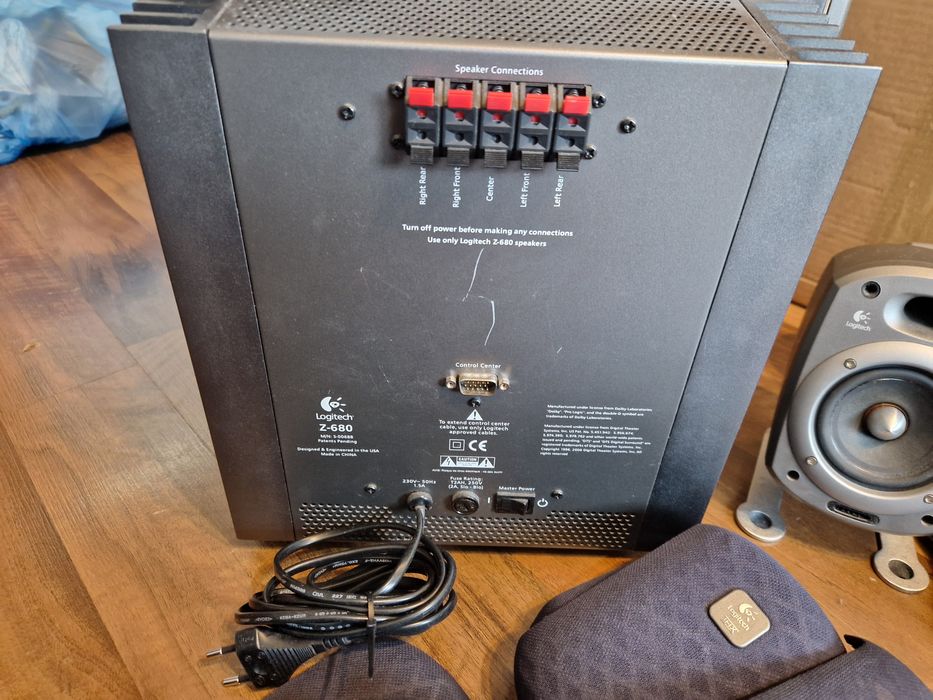 Głosniki komputerowe 5.1 logitech z680