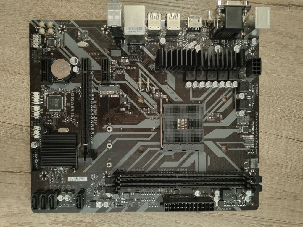 Gigabyte b450m s2h