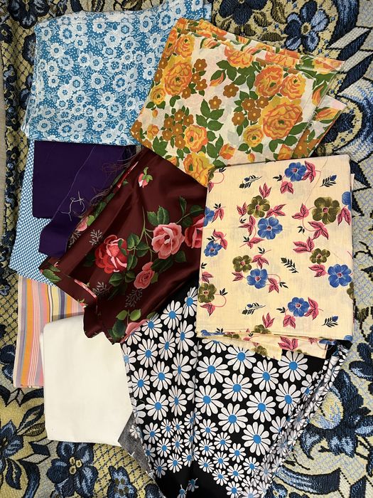 Ткани СССР разный метраж