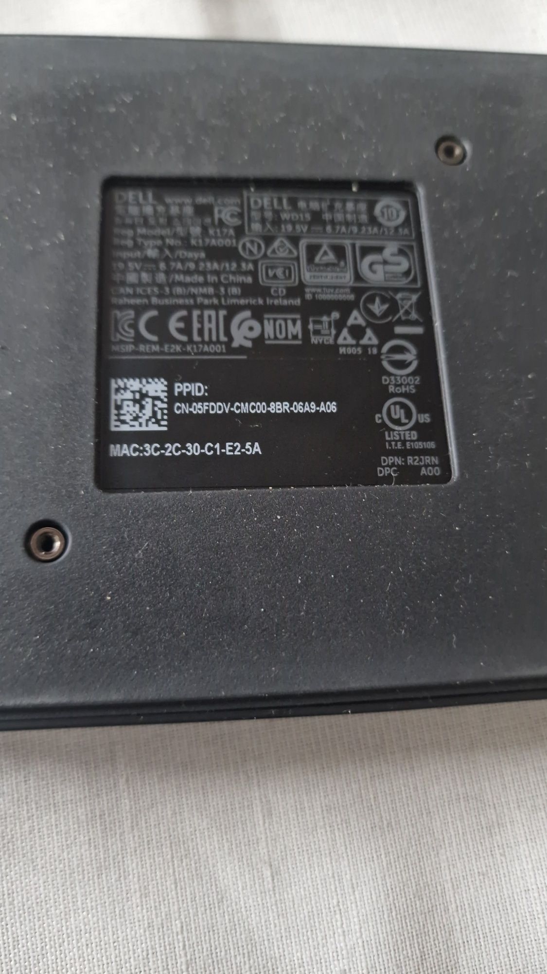 Laptop Dell E 5470 w zestawie stacja dokujaca
