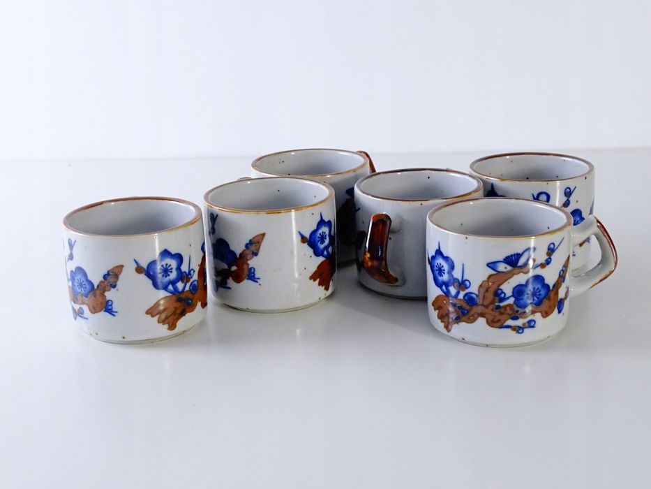 ceramika japońska filiżanki kwiat wiśni