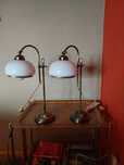 Komplet lamp do sypialni, lampki nocne, żyrandol