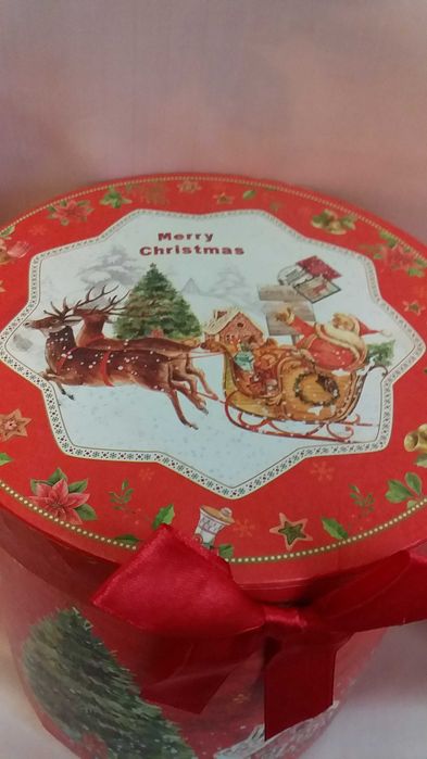 Новогодний набор посуды новый