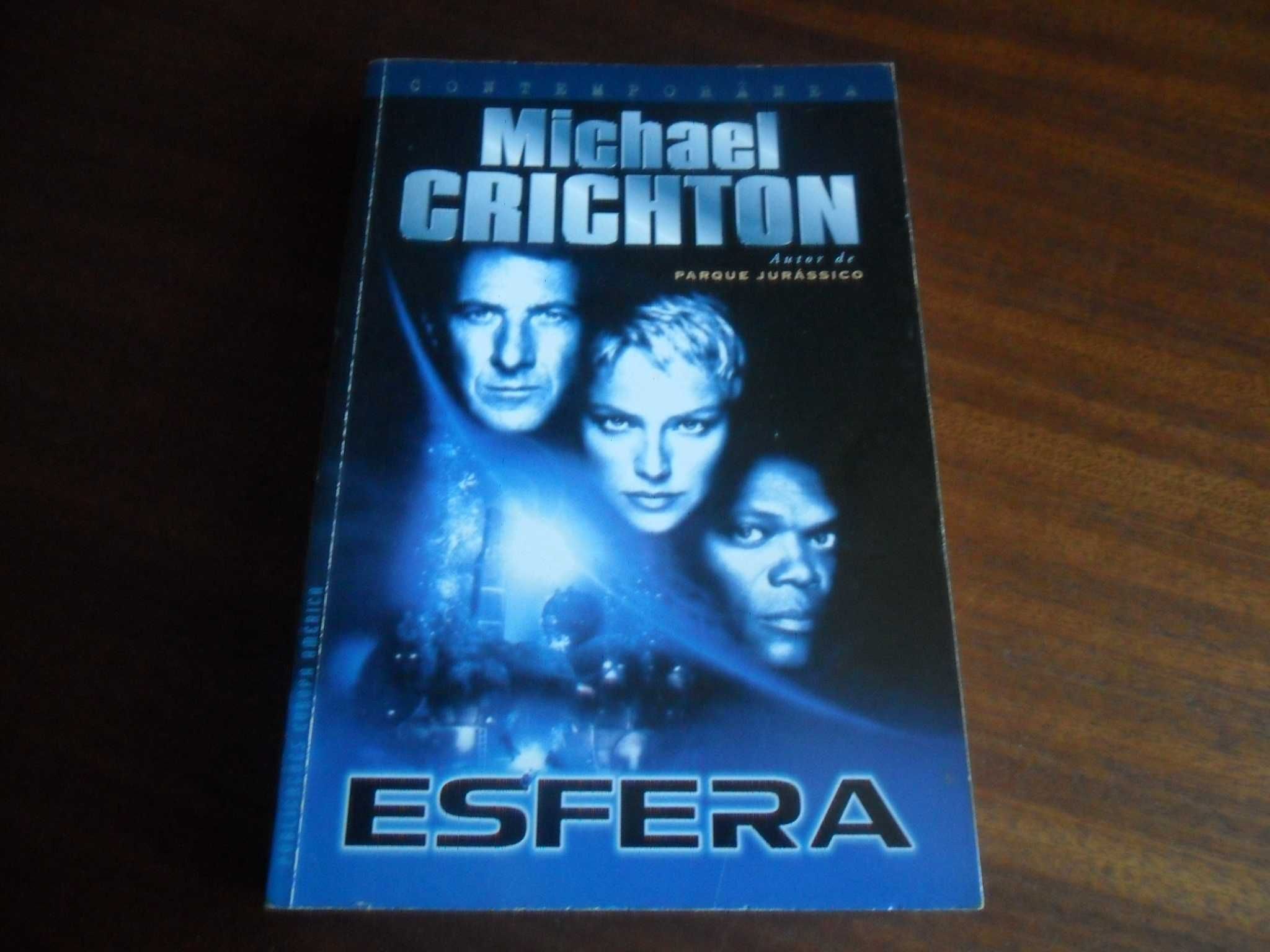 "Esfera" de Michael Crichton - 1ª Edição de 1999