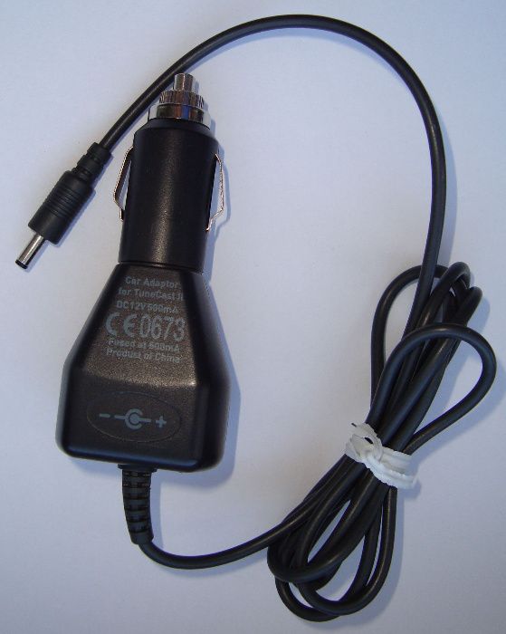 Автоадаптер к FM трансмиттеру Belkin Tunecast II  12В 0.5А 3.5х1.3 мм.