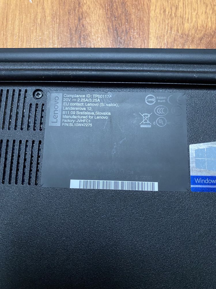 Laptop Lenovo ThinkPad E15 20RD