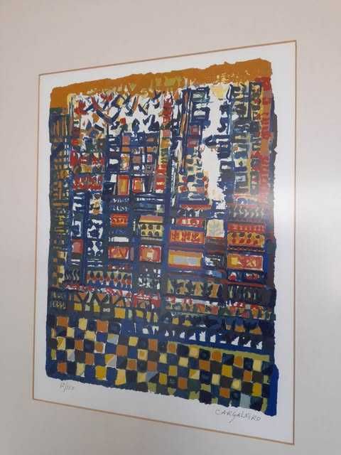 Serigrafia-Manuel Cargaleiro